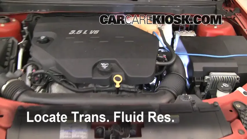 2007 Pontiac G6 3.5L V6 Liquide de transmission Rajouter du liquide